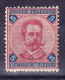 Italien 1891 Mi.# 59 * Mit Falz 5 Lire - Ungebraucht