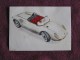 PORSCHE SPYDER RSK Chromo Auto 1962 Chocolat Jacques Eupen Automobile Trading Card Chromos Vignette - Jacques