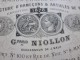 MARSEILLE 3 Sept 1884 Facture à En-tête Commerciale Illustration>Manufactu Re D´hameçon Et Article De Pêche Gard Niollon - 1800 – 1899