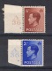 RB 1004 - GB KEVIII - 2 MNH Stamps With Control Numbers - Ungebraucht