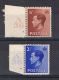 RB 1004 - GB KEVIII - 2 MNH Stamps With Control Numbers - Nuovi