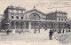 Paris 75 - Chemins De Fer -  Façade Gare De L'Est - Métro Parisien, Gares