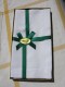 Boite De 3 Mouchoirs Blancs  En  LIN , Neufs "Irish Linen " 42 X 42 Cm Ourlet Avec Jours TBel Article - Handkerchiefs