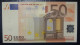 50 EURO J089F1 DRAGHI Serie S Italy Italia Perfect UNC - 50 Euro