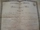 Grand Diplome Sur Peau Université De France. Diplôme De Licencié En Droit. Paris 1840. Orfila; Labbé,... Voir Au Dos Aut - Diploma's En Schoolrapporten