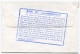 JERSEY LETTRE GREVE DE 1971 AFFRANCHISSEMENT TIMBRE DE FRANCE + TIMBRE DE GREVE SURCHARGE PRIVATELY FORWARDED FROM ..... - Jersey