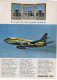 1967/8 -  BOEING 737 -  5 Pagine Pubblicità Cm.13 X18 - Pubblicità