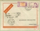 Guinée #112a + 149 - Lettre Par Avion De Conakry Pour Freetown De 1939 - 1er Vol Aéro-Postal - Lettres & Documents