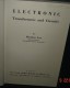 ELECTRONIC TRANSFORMERS And CIRCUITS.Reuben LEE.282 Pages.Format 235x158 - Otros & Sin Clasificación