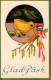 Vintage Sweden 1934 Mailed Illustrated Mini Postcard "Glad Pask" / Pascha 3 - Easter