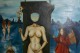 Superbe Gd Format De Rozeta Hudji, 1968 Surrealisme Symbolisme Esoterisme - Gouaches