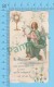 Santini Holy Card Image Pieuse ( Ange Lys Calice   ) Chromo Dorure Debut 20e Siecle Recto/verso - Images Religieuses