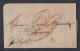 PREFI-193. CUBA SPAIN ESPAÑA. MARITIME MAIL. STAMPLESS. 1850. MARCA EMPRESA. &ldquo;N. EUROPA&rdquo; AMARILLO. SHIP JOSE - Prephilately