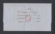 PREFI-206. CUBA SPAIN ESPAÑA. MARITIME MAIL. STAMPLESS. 1863. CARTA DE CIENFUEGOS A NEW YORK. US. MARCAS &ldquo;STEAMSHI - Prephilately