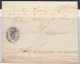 PREFI-208. CUBA SPAIN ESPAÑA. STAMPLESS. MARITIME MAIL. 1859. CORREO DE CABOTAJE.  LA HABANA A CARDENAS. SHIP &ldquo;PEP - Prefilatelia
