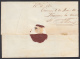 PREFI-211. CUBA SPAIN ESPAÑA. STAMPLESS. MARITIME MAIL. 1860. CORREO DE CABOTAJE.  LA HABANA A CARDENAS. SHIP &ldquo;AGU - Voorfilatelie