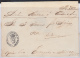 PREFI-212. CUBA SPAIN ESPAÑA. STAMPLESS. MARITIME MAIL. 1860. CORREO DE CABOTAJE.  LA HABANA A CARDENAS. SHIP &ldquo;LAS - Prefilatelia