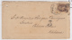 PREFI-249. CUBA SPAIN ESPAÑA. MARITIME MAIL. CARTA NEW YORK A LA HABANA. S/F. TASADA &ldquo;3&rdquo; Rs. NEGRO. - Voorfilatelie