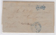 PREFI-253. CUBA SPAIN ESPAÑA. MARITIME MAIL. CARTA FERROL A LA HABANA. 1852. MARCA &ldquo;HABANA FRANCO&rdquo; AZUL. SHI - Prefilatelia