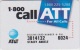 NO PHONECARD - AT&T - Sin Clasificación