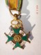 Médaille De La FNDASOTM En Réduction - Diam. 16 Mm - Email Usé Par Endroit Ruban Sale - Dan - Autres & Non Classés
