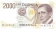 ITALIA BANCONOTA DA LIRE 2000  MARCONI SERIE SA 951570 H   FDS - 2.000 Lire