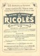 10 Cartes Anno 1900 PUB RICQLES Chromos Superbe Litho - Enfants Chansons Musique GERBAULT - Collections