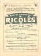 10 Cartes Anno 1900 PUB RICQLES Chromos Superbe Litho - Enfants Chansons Musique GERBAULT - Colecciones