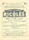 Delcampe - 10 Cartes Anno 1900 PUB RICQLES Chromos Superbe Litho - Enfants Chansons Musique GERBAULT - Collections