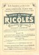 Delcampe - 10 Cartes Anno 1900 PUB RICQLES Chromos Superbe Litho - Enfants Chansons Musique GERBAULT - Colecciones