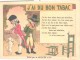 Delcampe - 10 Cartes Anno 1900 PUB RICQLES Chromos Superbe Litho - Enfants Chansons Musique GERBAULT - Colecciones