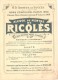 Delcampe - 10 Cartes Anno 1900 PUB RICQLES Chromos Superbe Litho - Enfants Chansons Musique GERBAULT - Collections