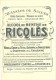 Delcampe - 10 Cartes Anno 1900 PUB RICQLES Chromos Superbe Litho - Ill. PREJELAN - Impr ENGELMAN - ART Nouveau Mode - Collezioni