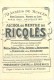 Delcampe - 10 Cartes Anno 1900 PUB RICQLES Chromos Superbe Litho - Ill. PREJELAN - Impr ENGELMAN - ART Nouveau Mode - Collezioni