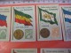 48 Chromos Nrs 1-50 - Cocoline, Usines J.E.De Bruyn, Termonde Dendermonde,  Cond. PRIMA Flag Money & Coin, Backside Map - Other & Unclassified