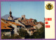 LA ROCHE-SUR-FORON - Pittoresque échappée Sur Le Clocher Blason Carte Circulé 1975 - La Roche-sur-Foron
