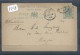 HONG KONG  CARTE LETTRE AVEC REPONSE 1893 - Postal Stationery