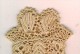 Gants Blanc écru  Dame Au Crochet Confection Artisanale Bretonne Poignet Dentelle   TBE - Other & Unclassified