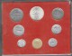 1973/XI Vatican City 8-Coin Mint Set Unc Pope Paul VI CITTA DEL VATICANO - Vaticano