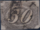 Brasilien 1844 30Reis Schwarz Gestempelt - Used Stamps