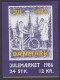 Denmark Markenheftchen Booklet 1986 Christmas Seal Weihnachten Jul Noel Natale Navidad (2 Scans) MNH** - Carnets