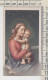 Santini Santino Vergine Maria  Madonna  Col Bambino  1952 - Images Religieuses