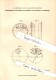 Original Patent - A. Gruner & Co In Leipzig-Reudnitz , 1884 , Priemtabak-Dose , Priem , Tabak , Kautabak !!! - Boites à Tabac Vides