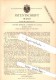 Original Patent - Antoine Espéron à Issoire , Puy De Dome , 1884 , Chambres Four !!! - Historische Dokumente