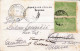 BELGRAD Totalansicht 1904? - 2 Sondermarken, Stempel Oberlaibach + Sonderstempel - Jugoslawien