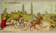 Carte Système /4 Volets - Au Bon Marché -Exposition Universelle 1900- Humoristique "Cochers, Attelage,Militaires" 8 Scan - Publicité