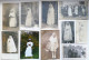 Cp Et Image 10x Photo FAMILLE Souvenir Communion Fille Communiante Missel Chapelet Aumoniere 1 Offerte Certaines 1900 - Communion