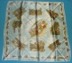 Foulard Vintage Satiné  Craazioni  "Visa " Italie  " Torna A Sorrento "  Tarantilla  Monuments Et Paysages Divers  BE - Fulares