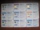 Ukraine. Advertising. Lot Of 9 Cards. UKRTELECOM. 2001-2007 - Oekraïne