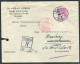 1939 Turkey Beyoglu Istanbul Dr Arsak Suren Registered Einschreiben Cover - Cambs Hamburg Germany - Covers & Documents